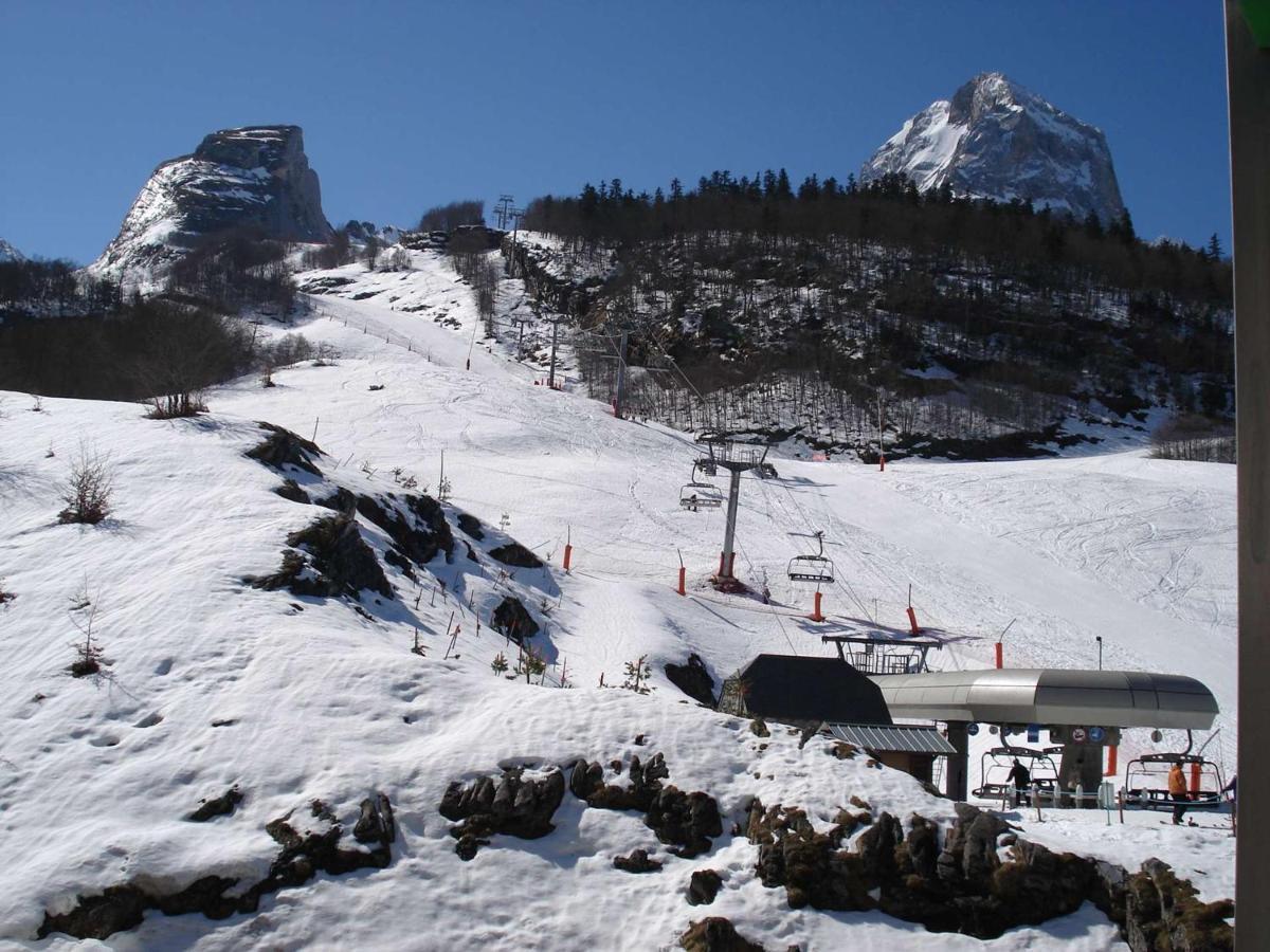 Studio Lumineux Pour 6 Personnes Pres Des Pistes Et Des Commerces - Fr-1-400-63 Gourette Zewnętrze zdjęcie